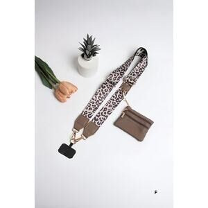 Zenana CLIP & GO CROSSBODY DUO PHONE STRAP & WALLET